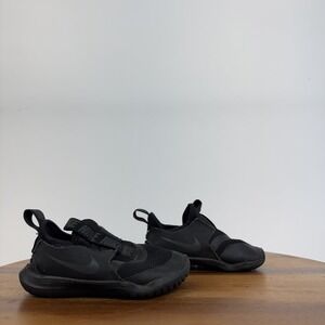 Little Kids Nike Flex Runner TD Black Anthracite Athletic‎ Sneakers Shoes Size 8